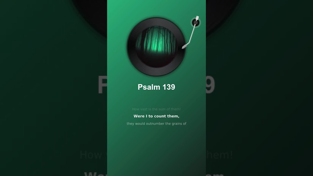 Psalm 139 (goth dub reggae 80s dancehall)