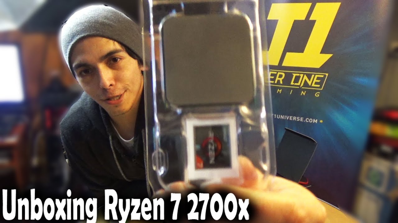 Unboxing - AMD Ryzen 7 2700x - Que tan bueno es el cooler de Stock ?