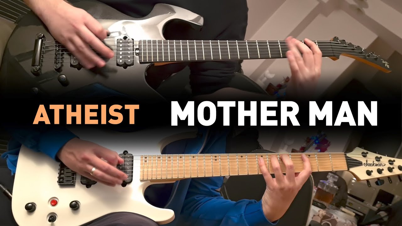 Atheist - Mother Man (DUAL GUITAR COVER) feat. Marijan Karovski