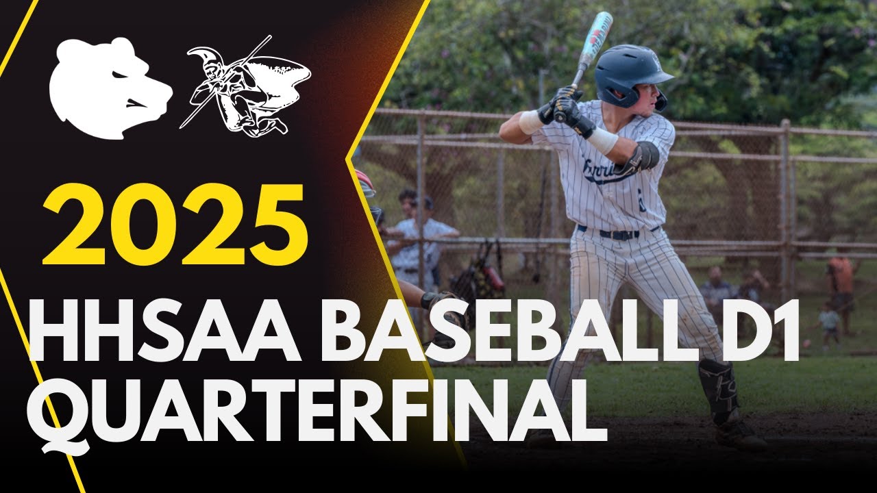 HHSAA D1 Baseball Quarterfinal - Baldwin vs KS-Kapalama