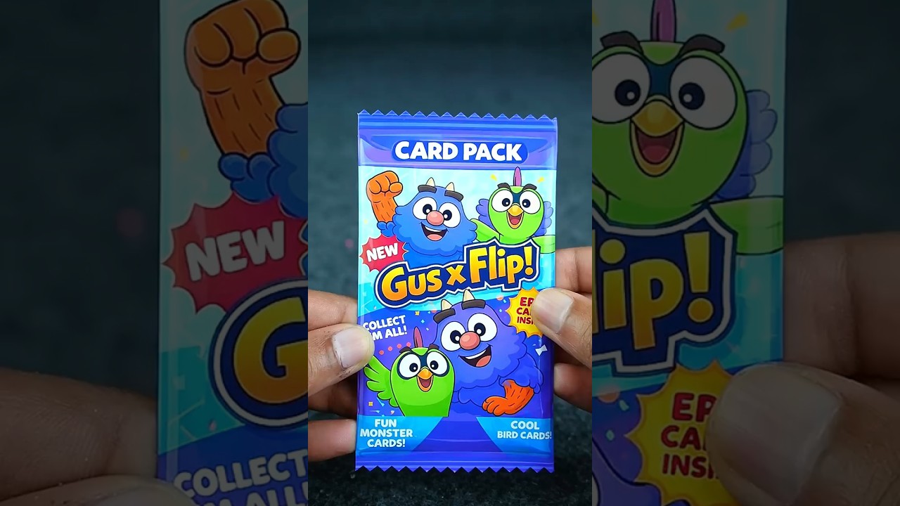 Gus x Flip (From Talking Tom) My Sprunki OC Custom Game Cards Unboxing #diy #craft #unboxing