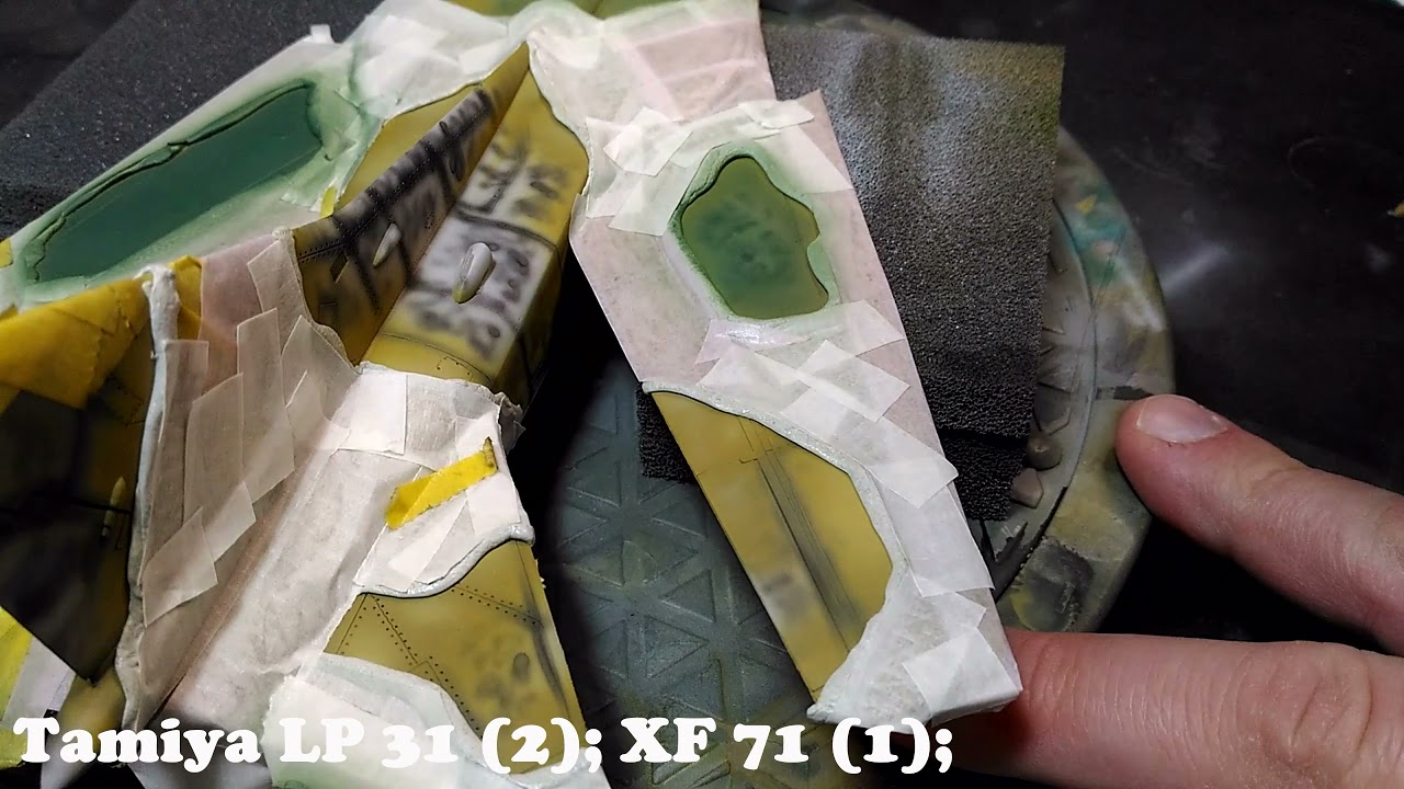 Tutoria how to make Mig 23 BN Italeri 1/48 - Colors