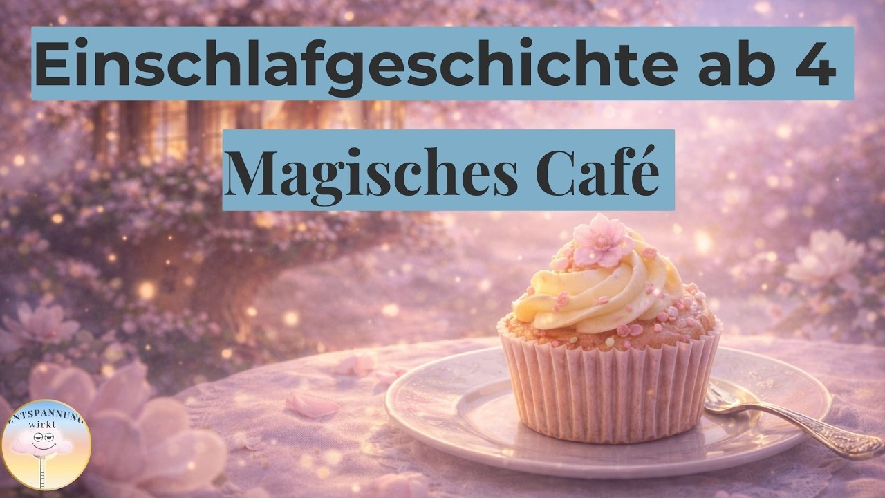 Einschlafgeschichte für Kinder ab 4  –Traumreise ins Café im Magnolienblütenbaum