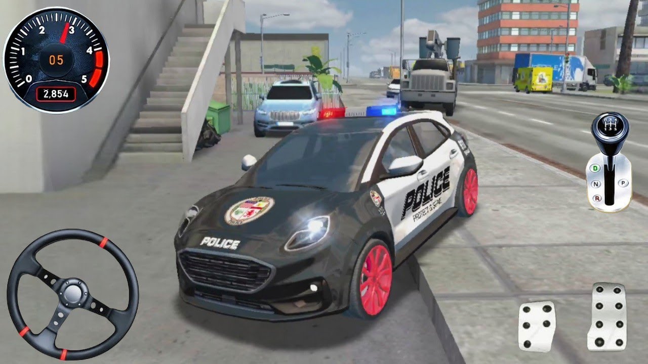 محاكي ألقياده سيارات شرطة العاب شرطة العاب سيارات العاب اندرويد Android Gameplay