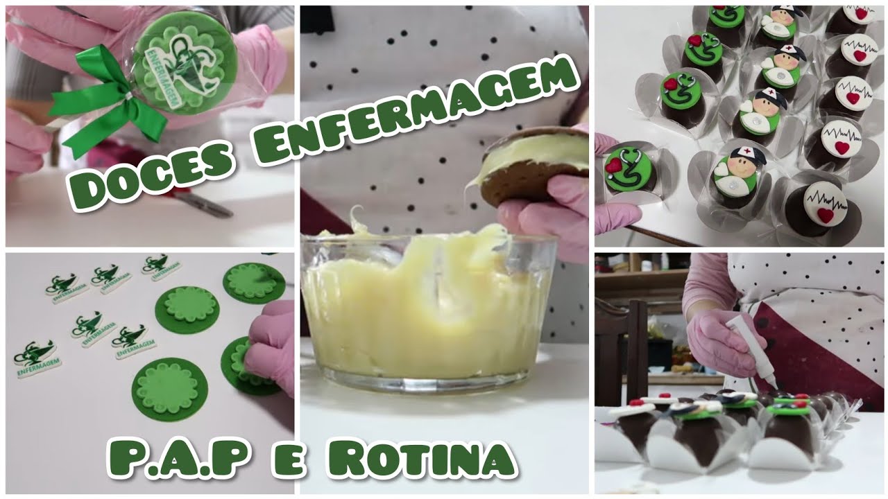 FAZENDO DOCES ENFERMAGEM - P.A.P E ROTINA DE ENCOMENDA