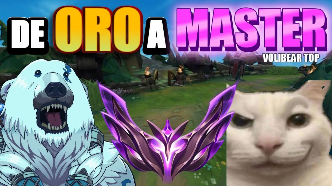 C&oacute;mo SUBIR a MASTER jugando como  ORO | Gu&iacute;a TOP