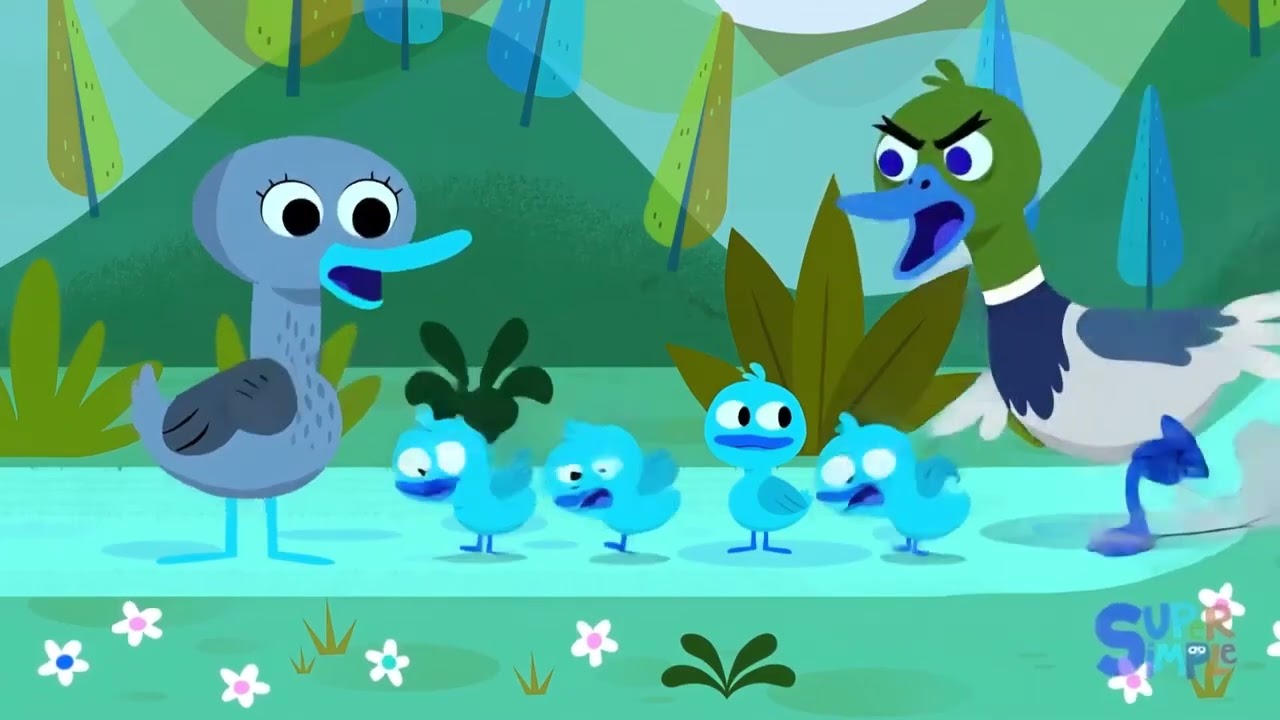 Super Simple Songs Five Little Ducks Chased Intro Logo Sponsored By Klasky Csupo 2001 Effects