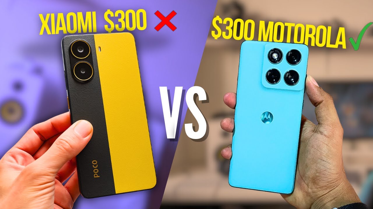 ✅ Xiaomi VS Motorola de $300 - ¿CÚAL ES MEJOR?