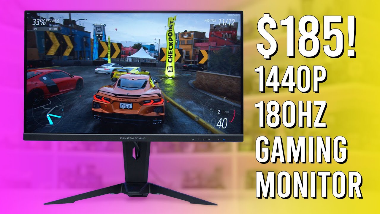 The Best Value 1440p Gaming Monitor - Asrock PG27QFT2A Review