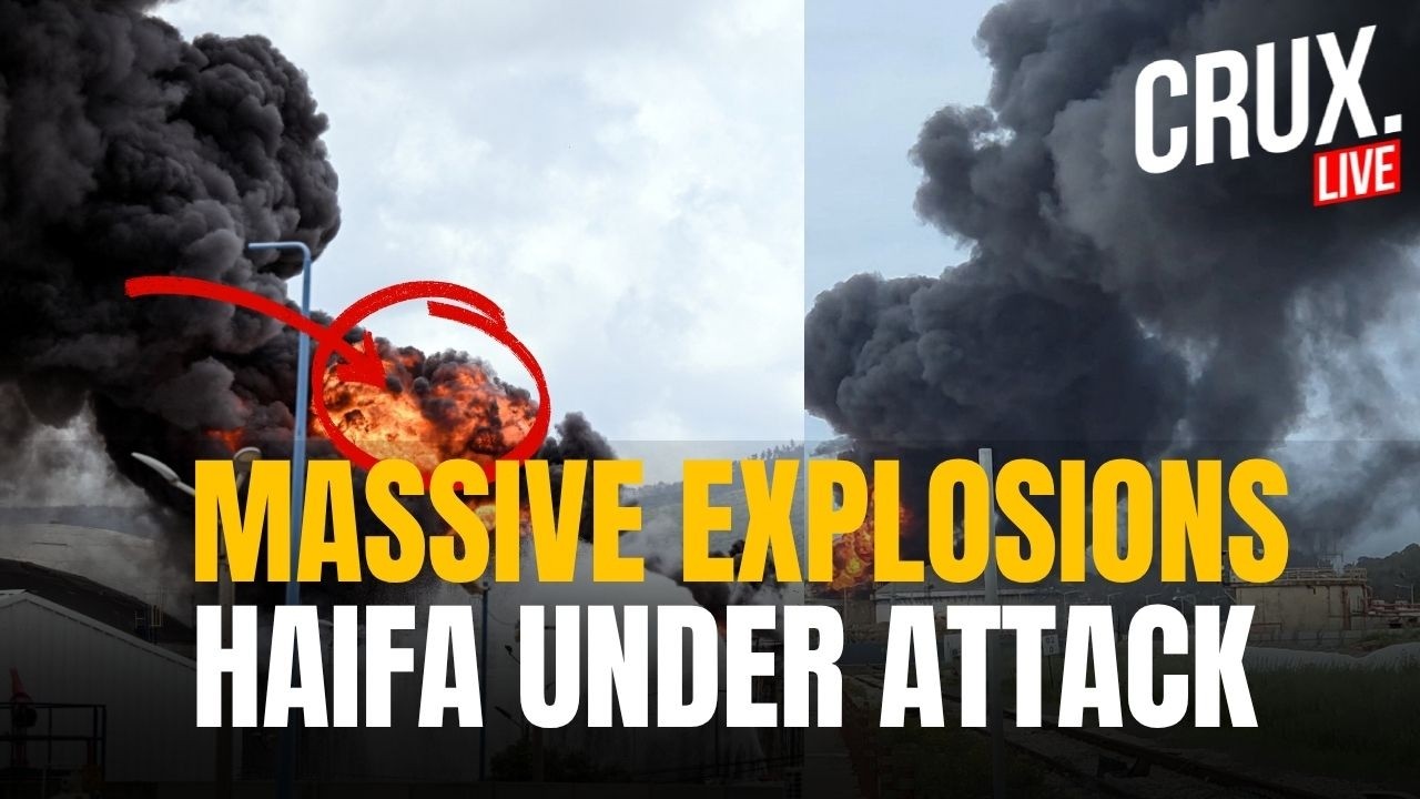 IRAN WAR LIVE | Haifa Rocked By Massive Blast After Iran Missiles Hit Israel Oil Hub | Netanyahu