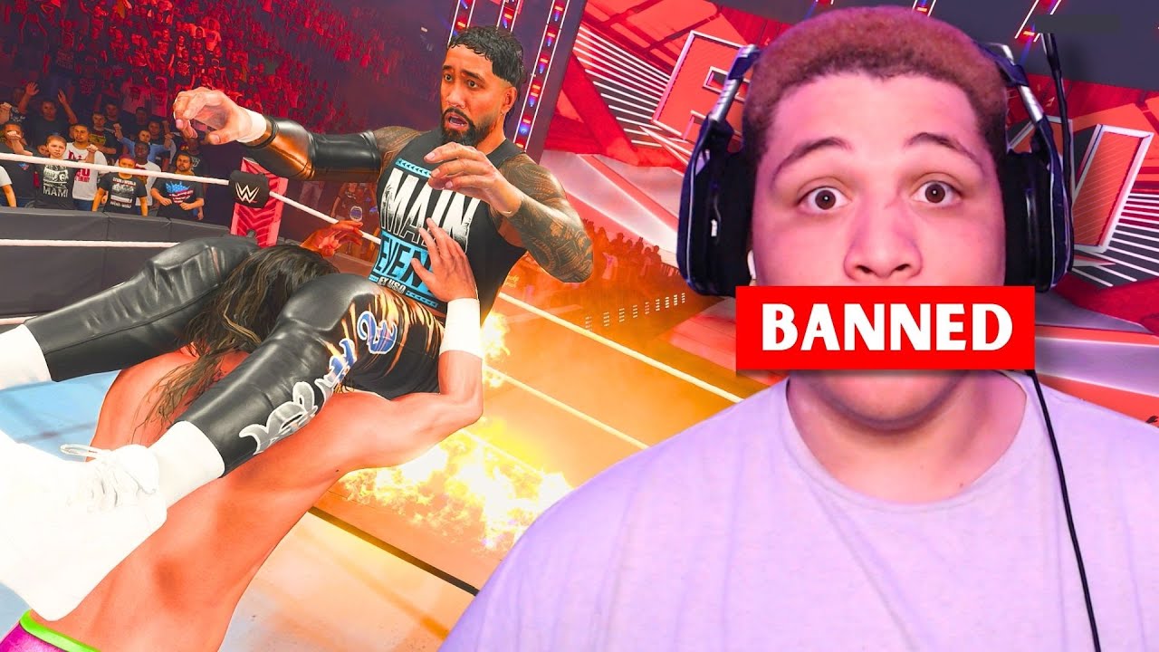 I Might Get BANNED From WWE 2K24 After This Video...