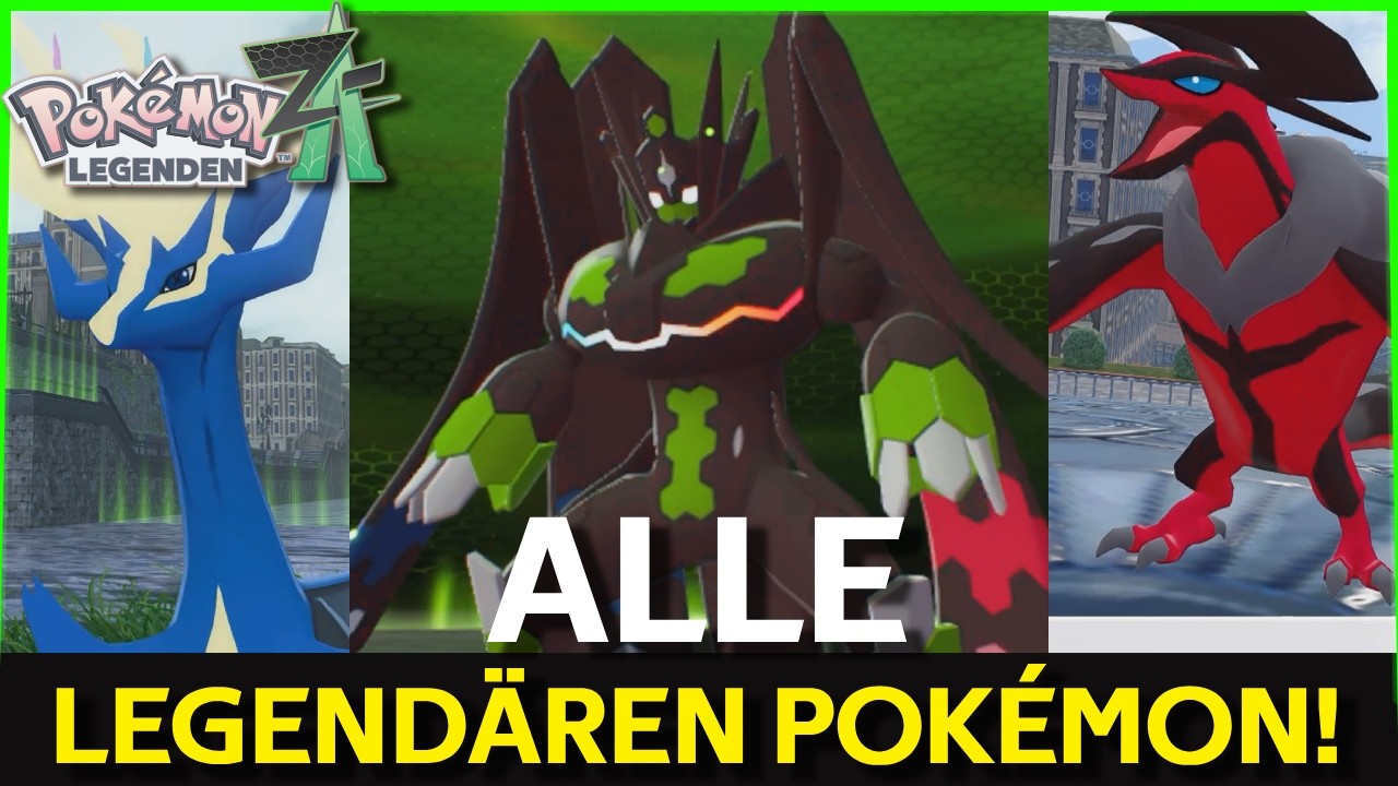 So bekommt ihr ALLE legendären Pokémon in Legenden Z-A!