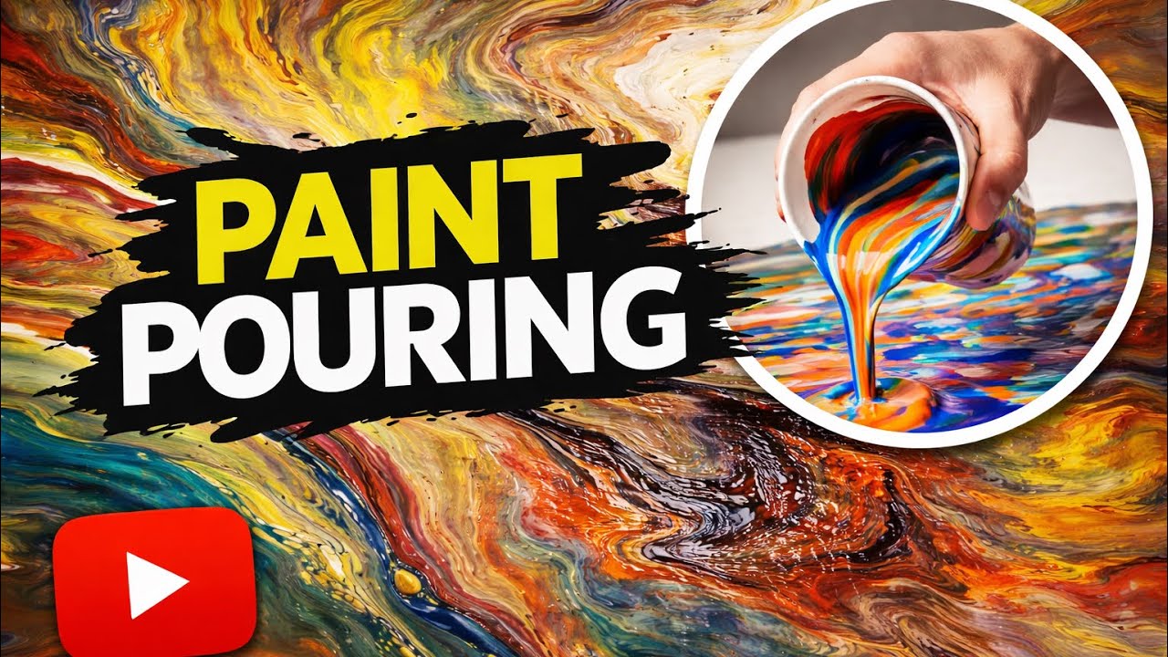 Abstract Art That Will Relax Your Mind| Painting With Roosevelt