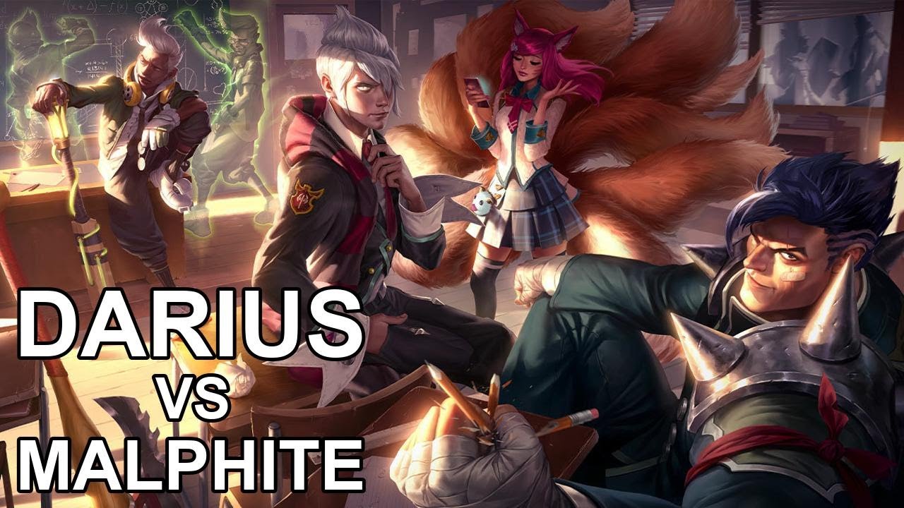 DARIUS VS MALPHITE 11/8/7 - Just1KB League of Legends Full Gameplay