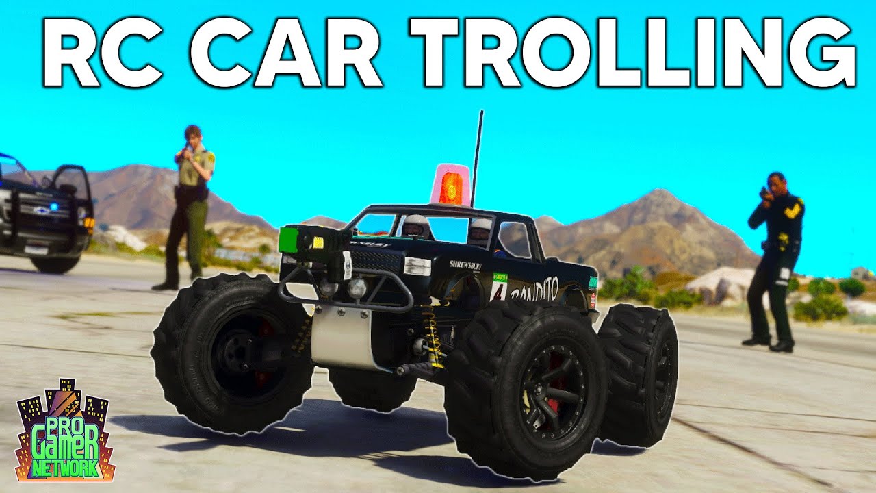 RC CAR TAKES OUT COP CAR TIRES! | PGN #86
