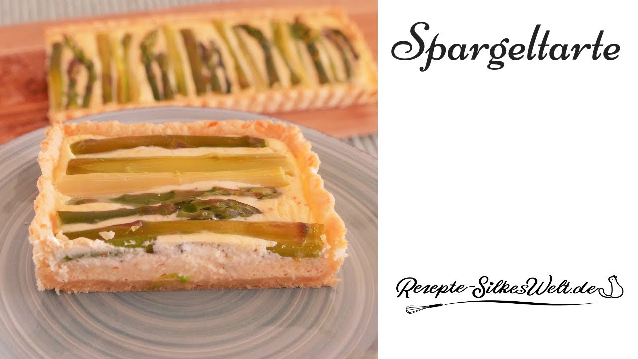 cremige Spargeltarte