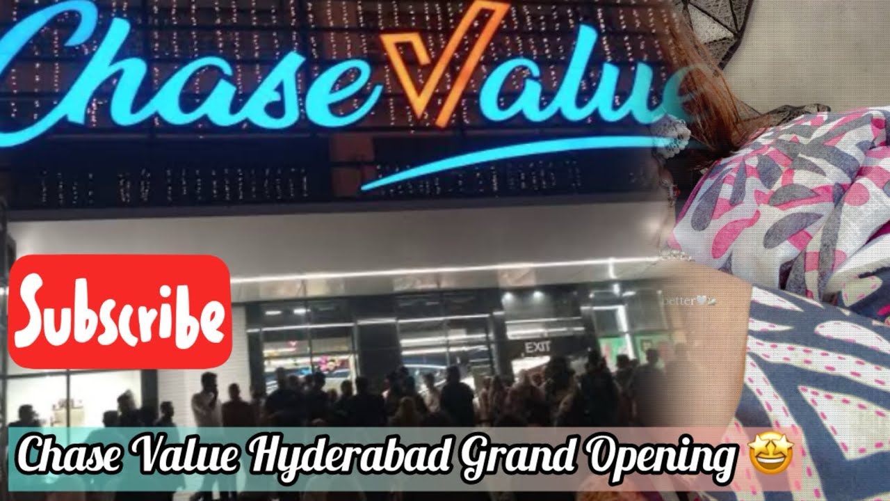 Chase Value Hyderabad Grand Opening|Chase Value Shopping Haul|Biggest Shopping Mall Hyd