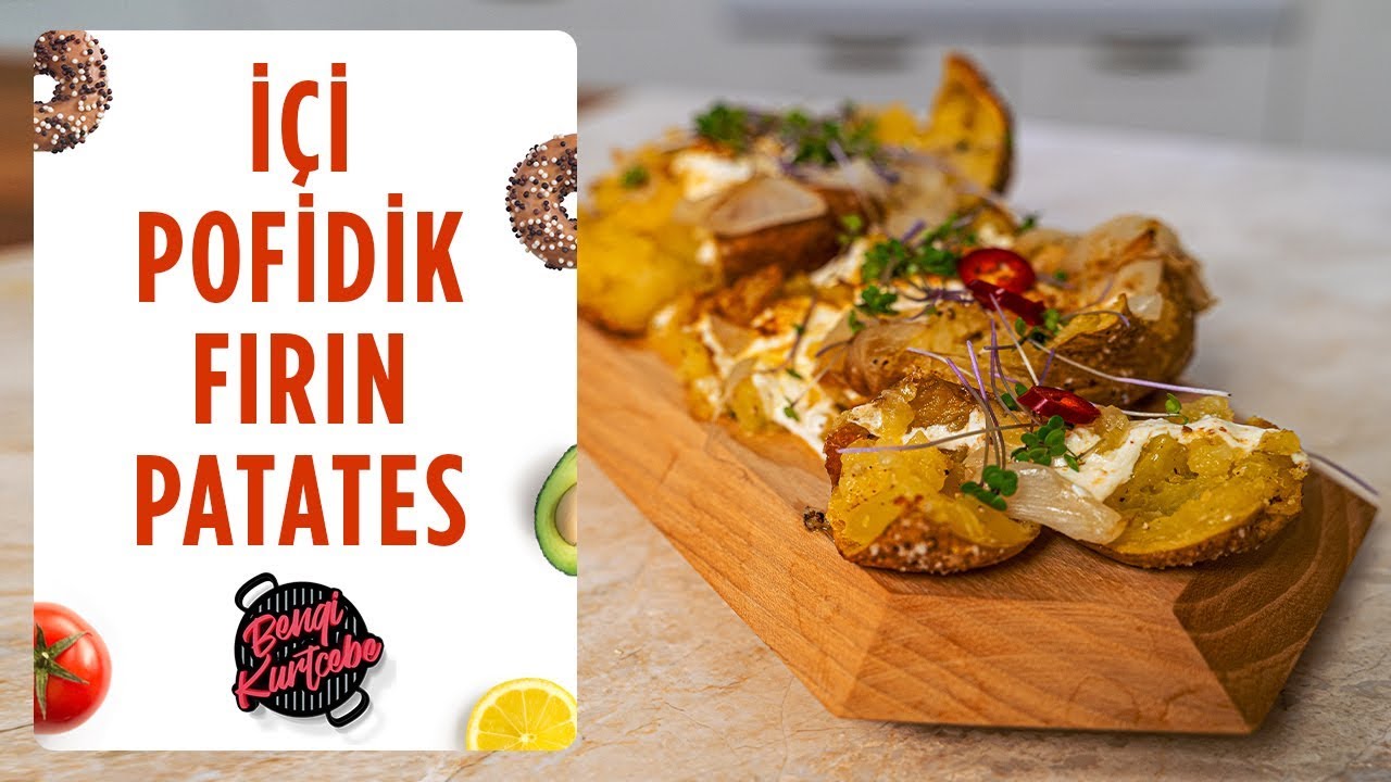 İçi Pofidik Fırın Patates || Ev Yapımı Kumpir 🥔