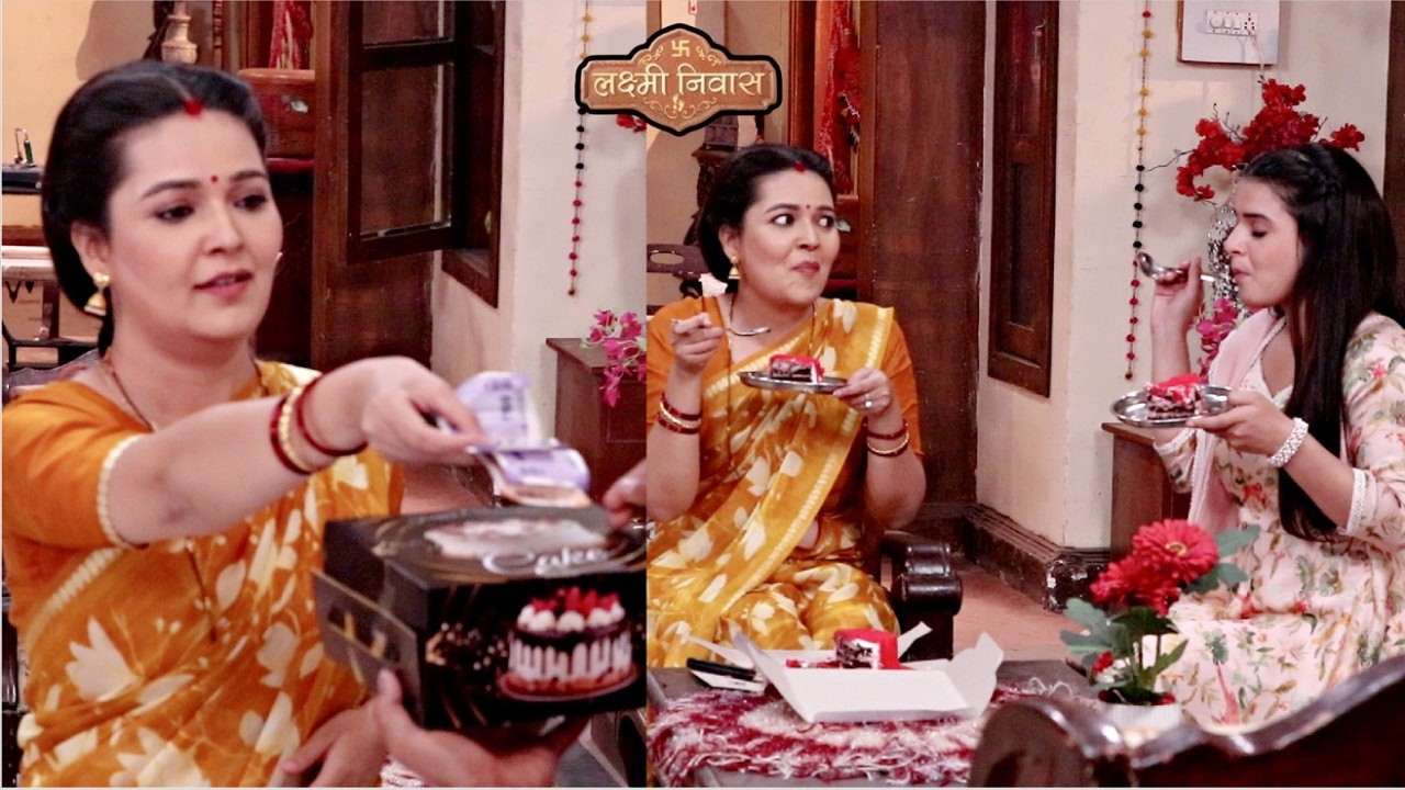 Lakshmi Niwas Today Episode - Revati And Bhoomika Finish The Cake Ordered By Aishwarya