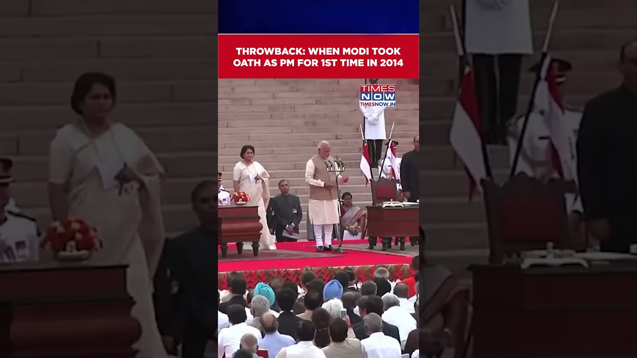 Throwback: On 26th May 2014, Narendra Modi Took Oath As Prime Minister #shorts