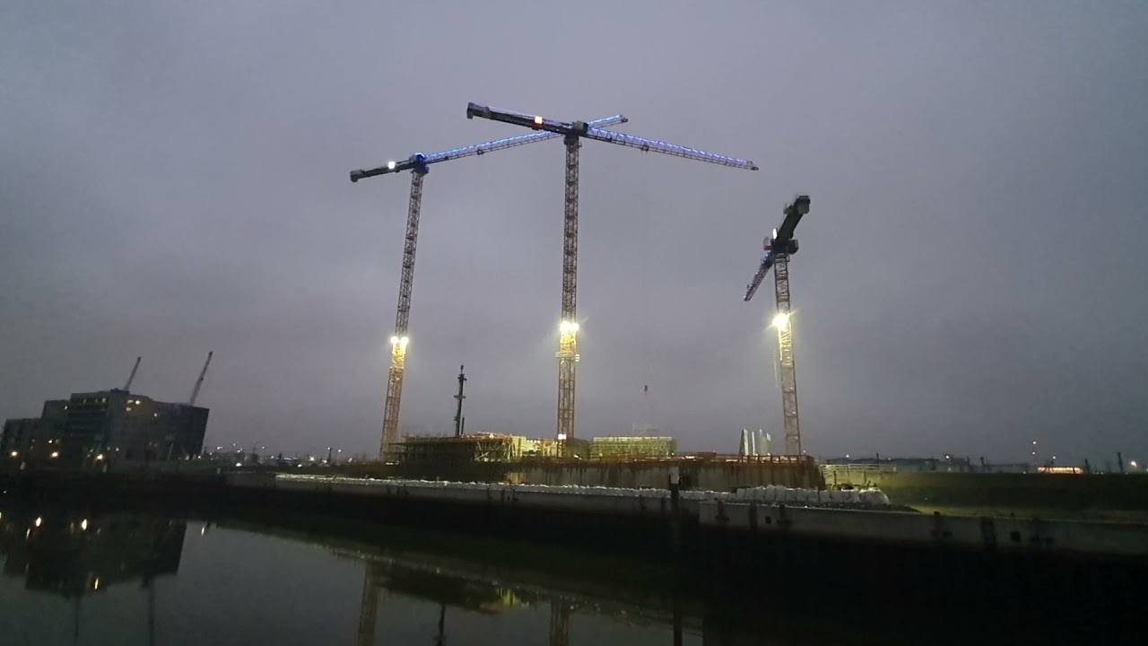 Liebherr 370 EC - B 12 Fibre Baustelle Roots Fa Oevermann/Friedrich Niemann 🏗 #turmdrehkran