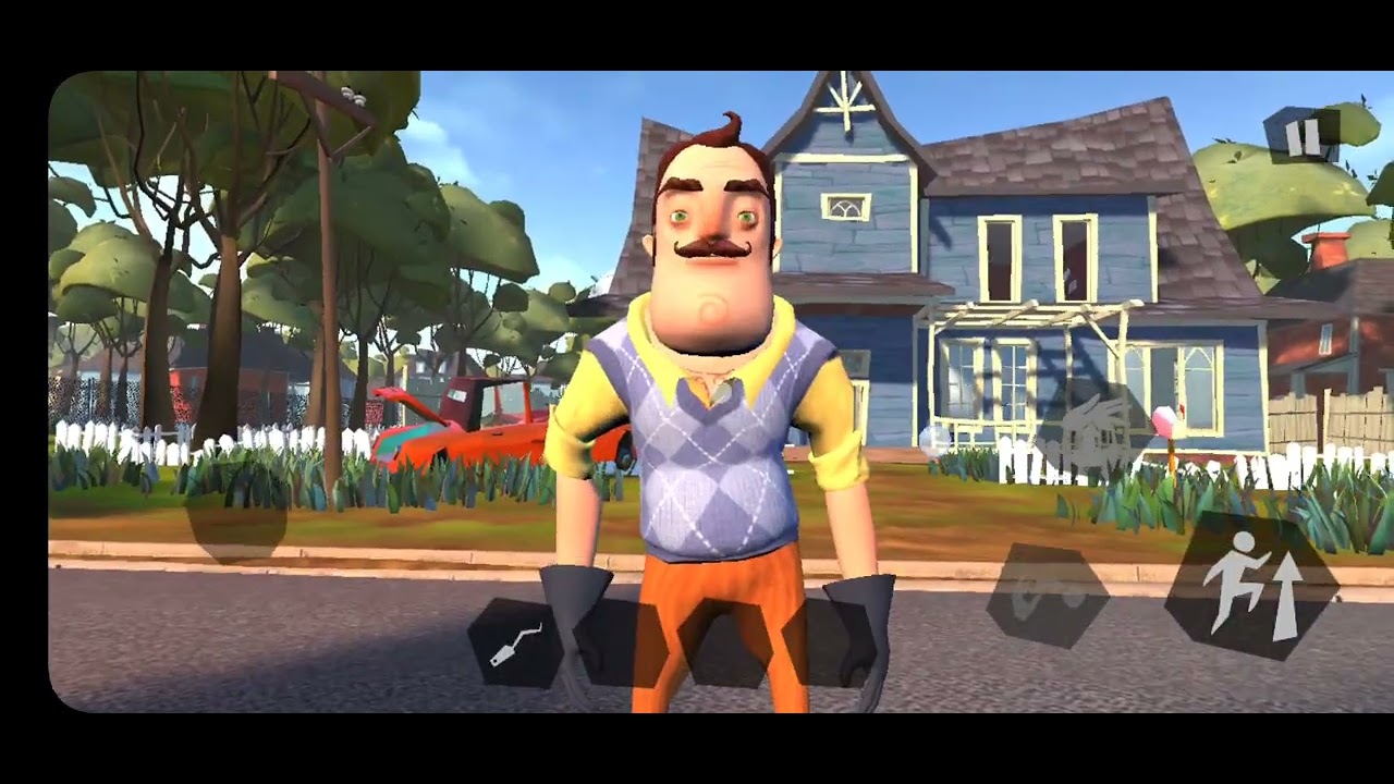 PLAYING HELLO NEIGHBORHOOD 😁