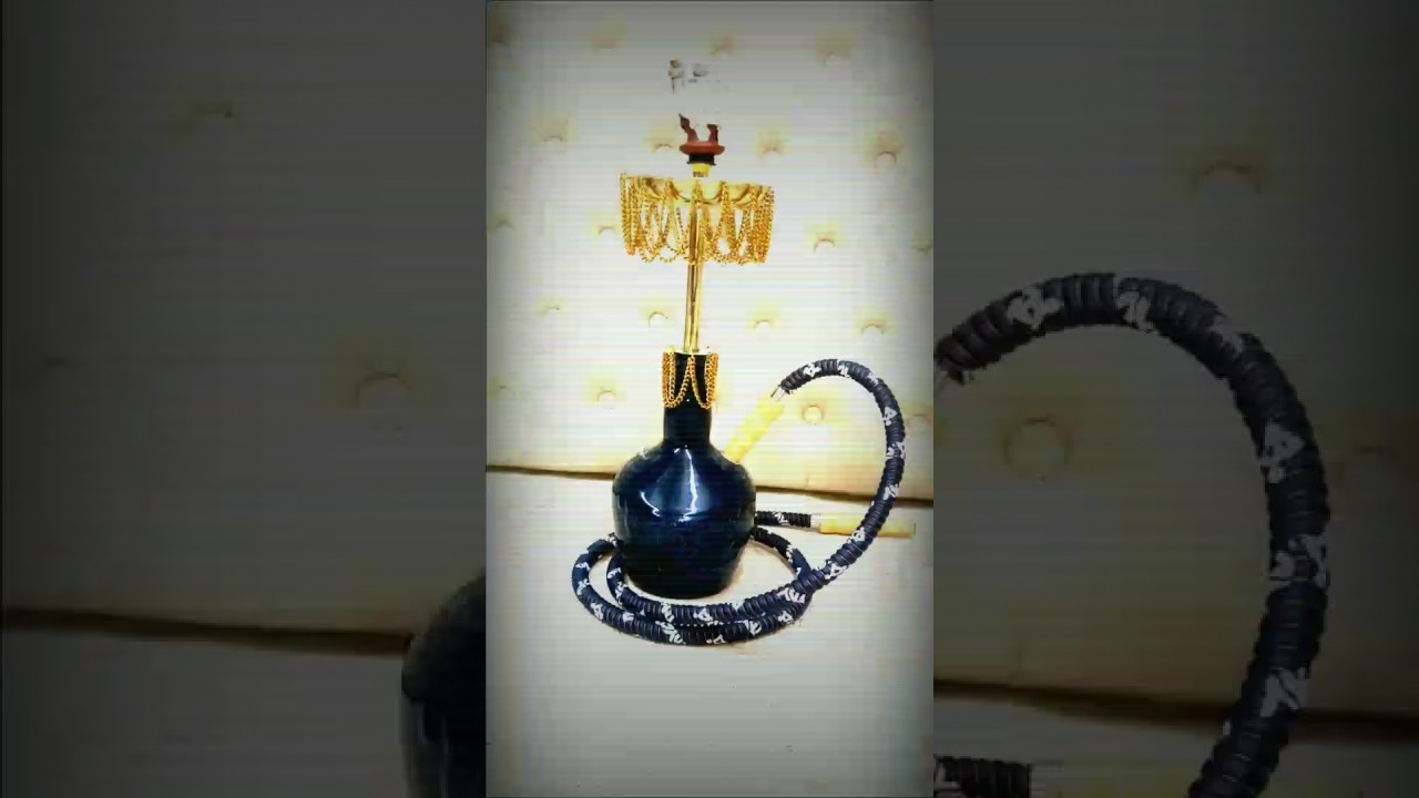 Handmade Hukka from Vintage CHIVAS Royal Salute Whisky Bottle