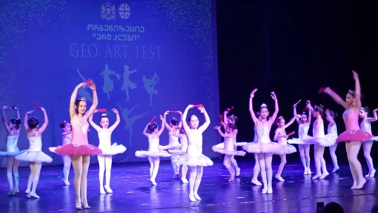 ნიორაძის საბალეტო  სტუდია,კონცერტ-ფესტივალი მარჯანიშვილის თეატრში 30.03.2 ნუცა დემეტრაშვილის დებიუტი
