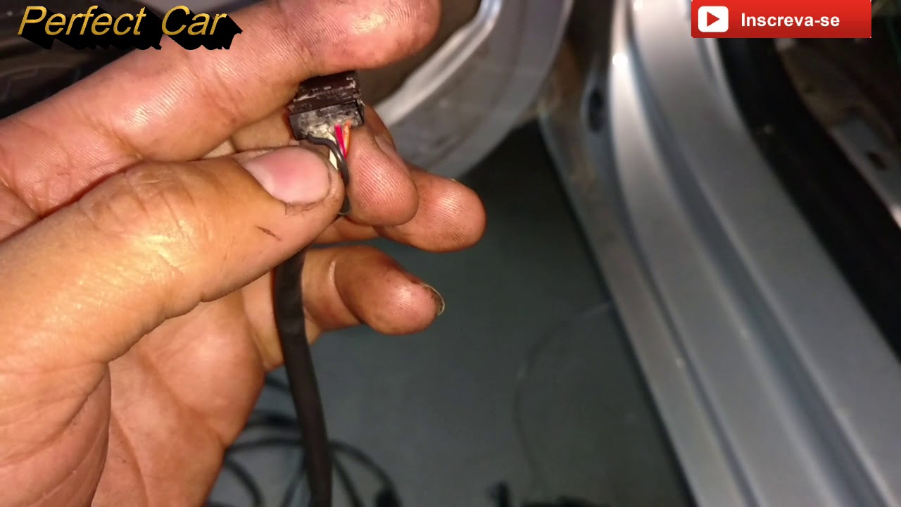 CARLOS -  Esquema elétrico do botão da trava elétrica  ORIGINAL LINHA VW