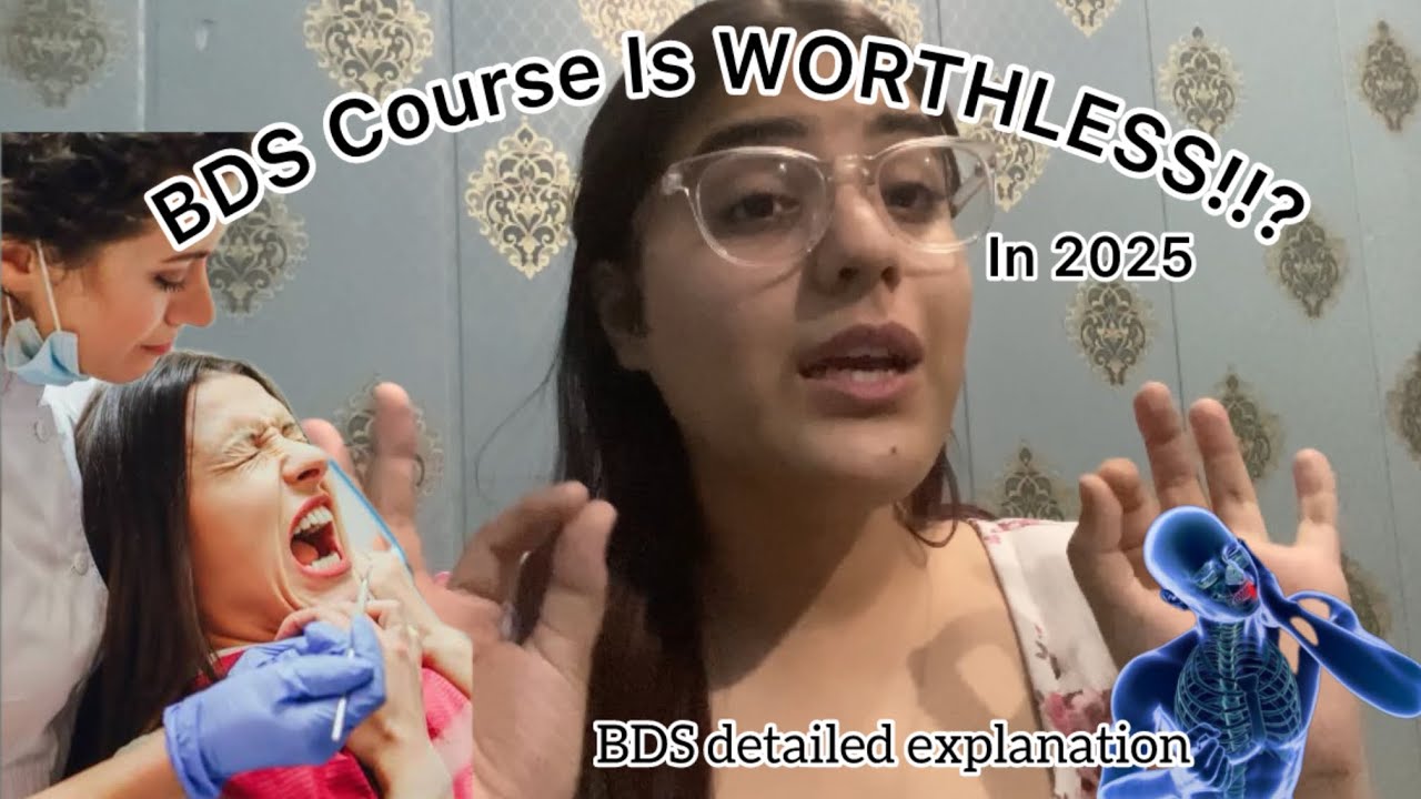 How is choosing B.D.S in 2025? Worth or worthless 🦷👩🏻‍💻 #bds Subharti Dental College 📍
