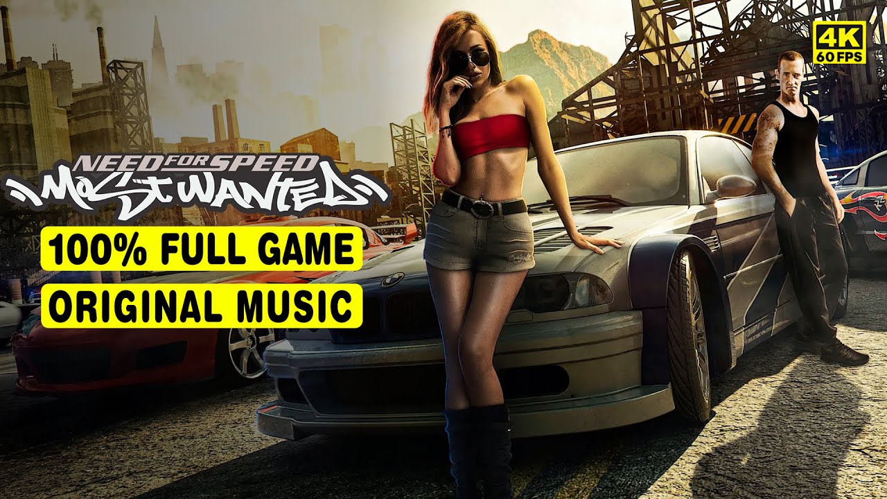 NEED FOR SPEED: MOST WANTED • 100% CAREER FULL GAME • NO COMMENTARY • 4K REMASTERED