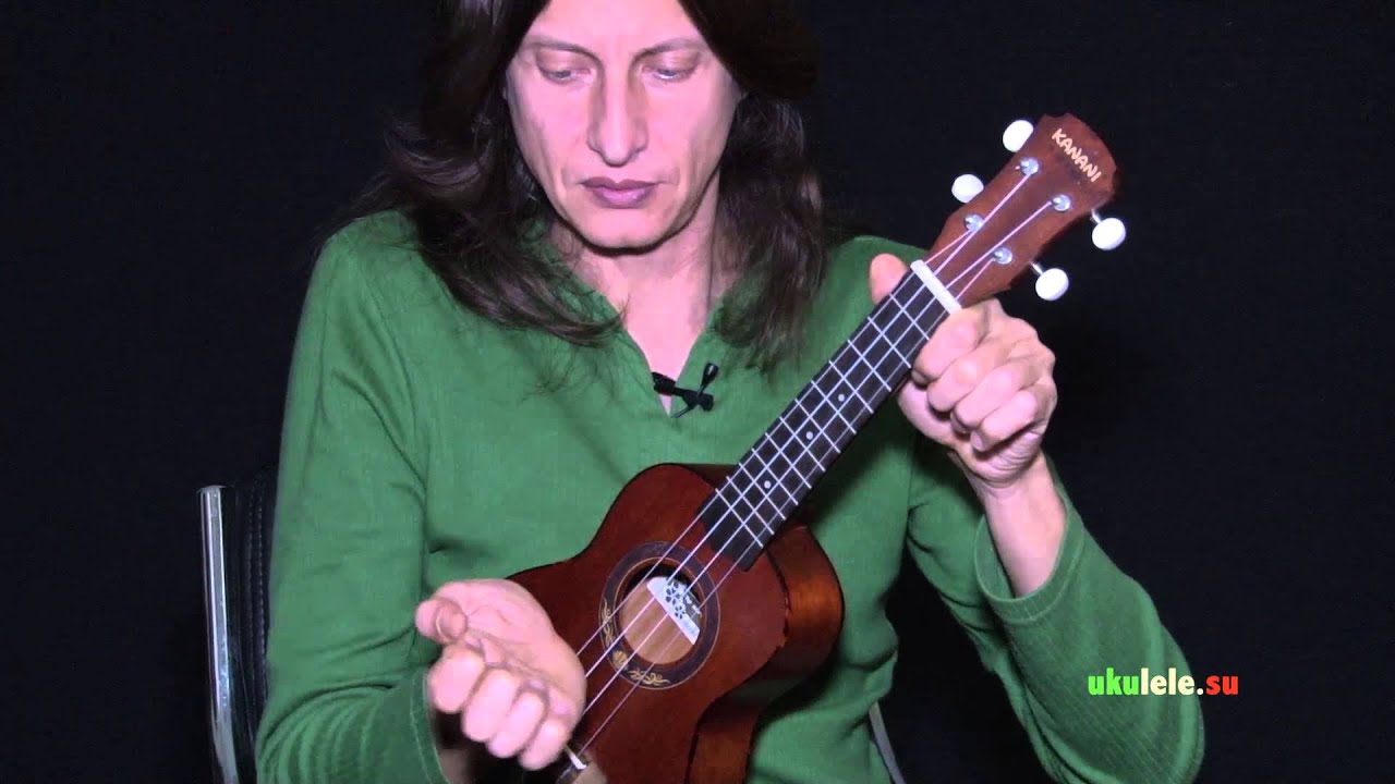 Basic Samba stroke on Ukulele (Lesson-1) основы ритма 
