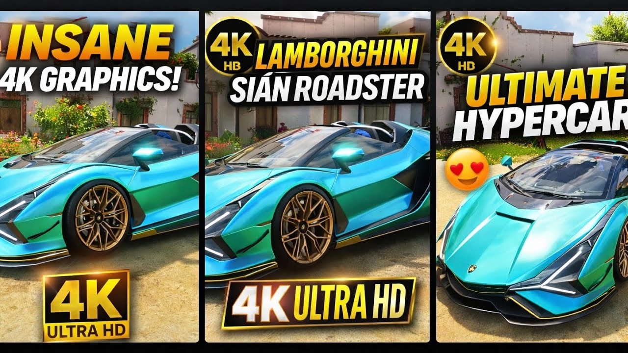 Forza Horizon 5 | Lamborghini Sián Roadster in 4K 🔥 Ultimate Hypercar Experience | #forzahorizon5  