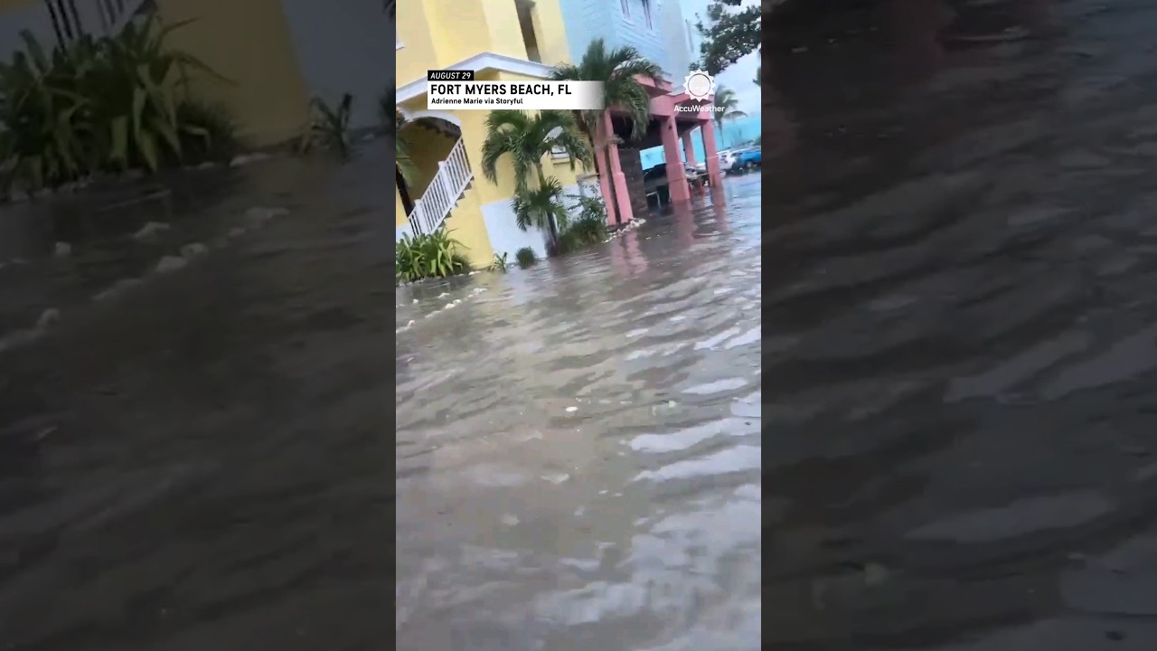Hurricane Idalia Flooding Florida Tuesday | AccuWeather