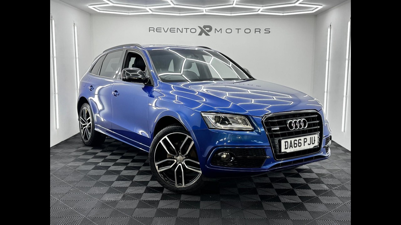 STUNNING AUDI Q5 S LINE PLUS RARE SEPANG BLUE