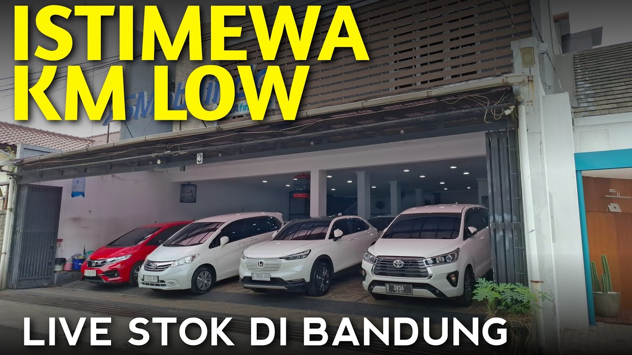 LIVE STOK 082130333763 MOBIL BEKAS BANDUNG BANYAK YANG LOW KM | Ali Rahman TV