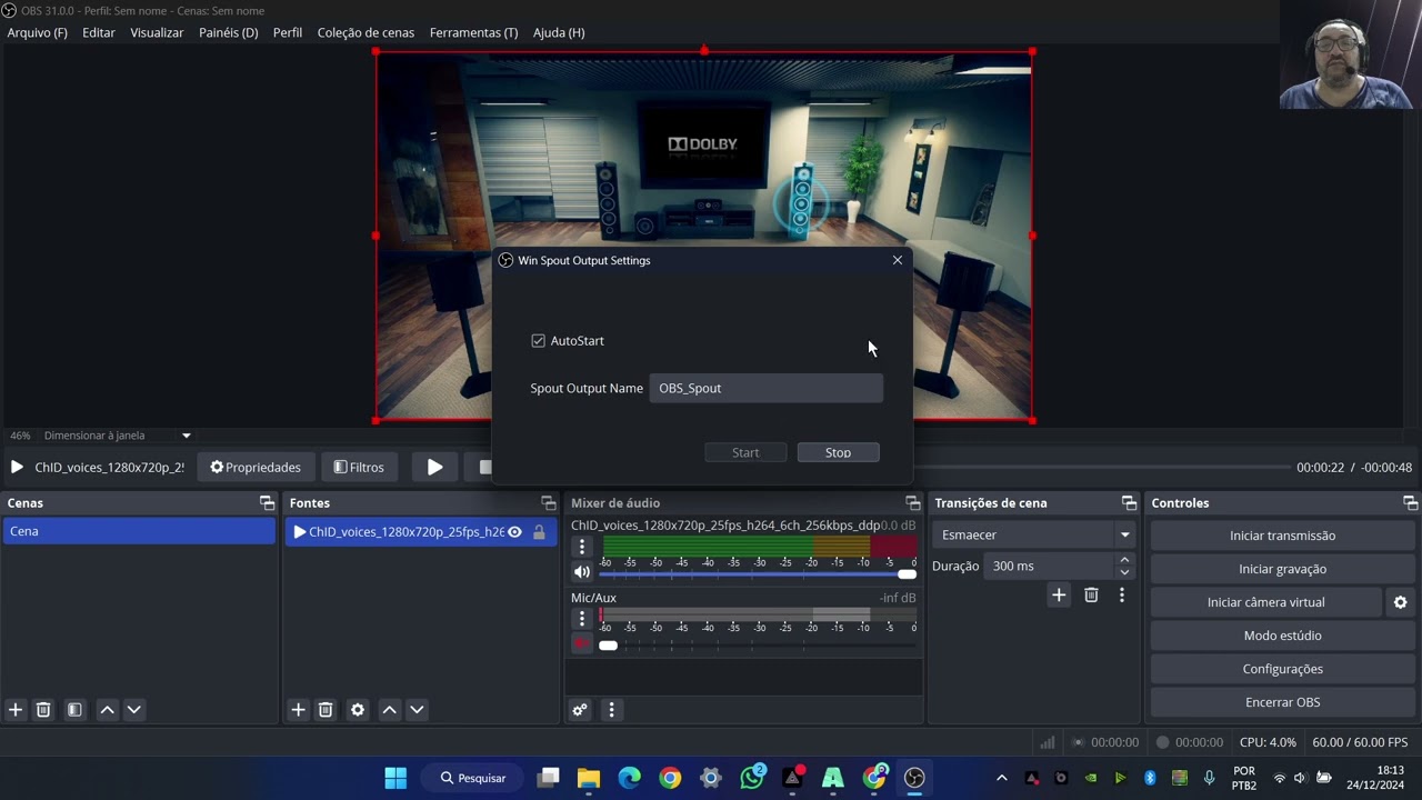 RESOLUME OBS COMPANION AUDIO 5,1