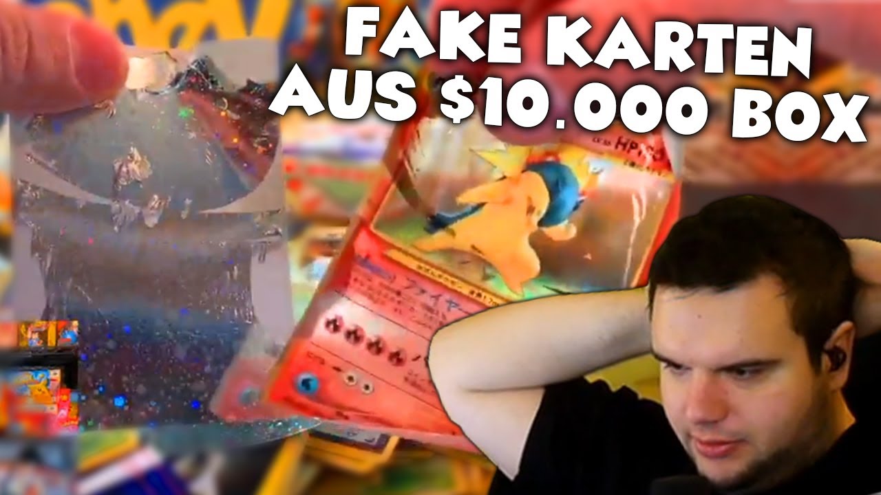 FAKE POKEMON KARTEN in $10.000 Box beim POKEREV? 😱 - REAKTION auf NEO GENESIS UNBOXING | TrilluXe