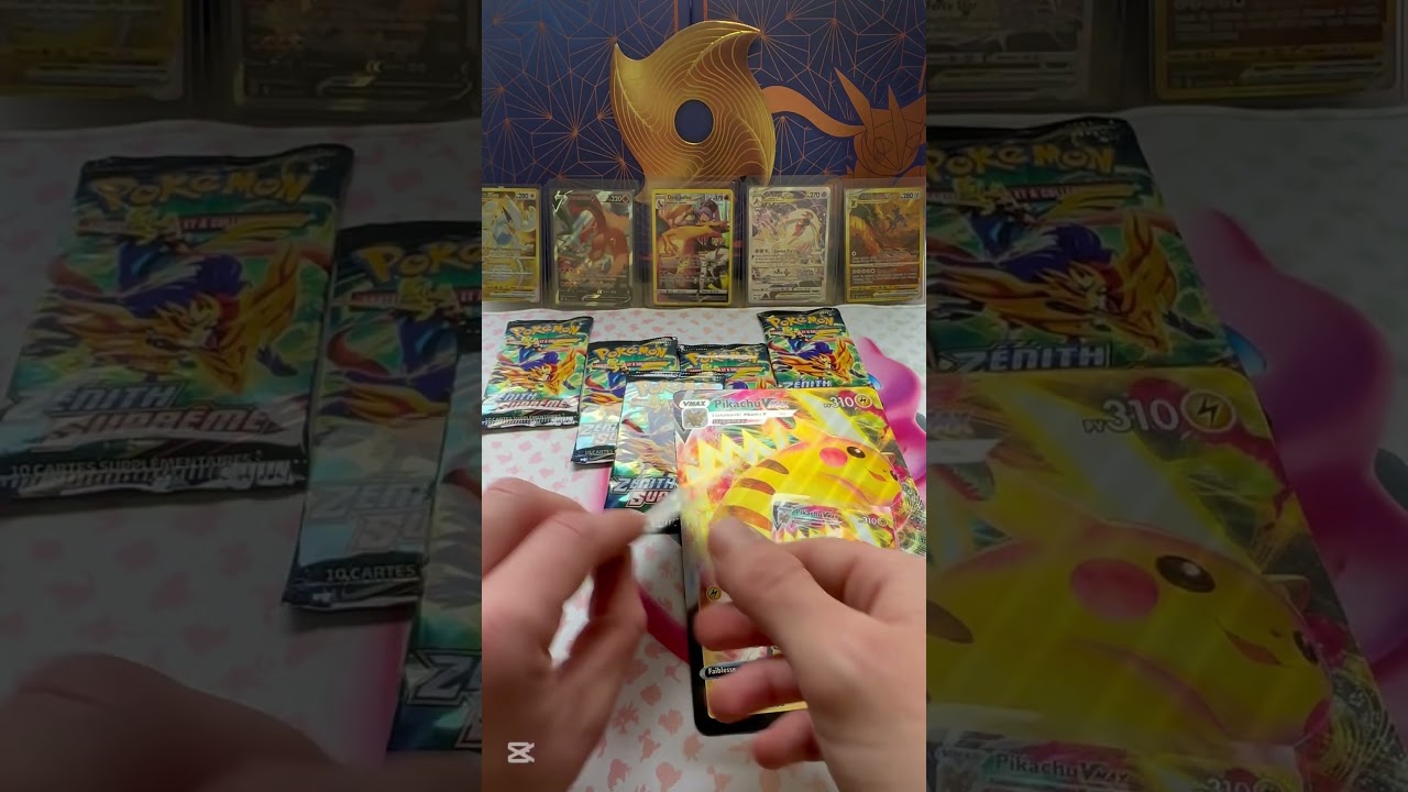 Celle de 18h Openning Coffret Pikachu-VMAX Zenith-Supr&ecirc;me #booster #pokemon #pokemoncards #pok&eacute;mon