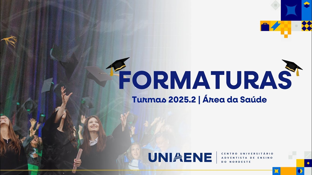 FORMATURA DE ENFERMAGEM, FISIOTERAPIA, GASTRONOMIA E NUTRI&Ccedil;&Atilde;O - TURMA 2025.2