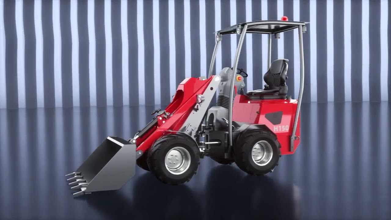 Heracles H150 – Small Loader, Big Performance