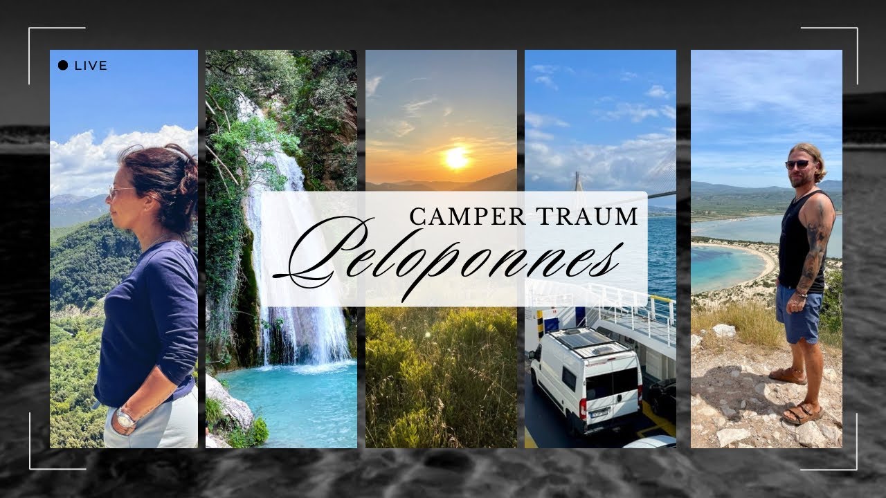 Aussteigerparadies und mehr! Peloponnes mit dem Camper…Vanlife Griechenland 🇬🇷