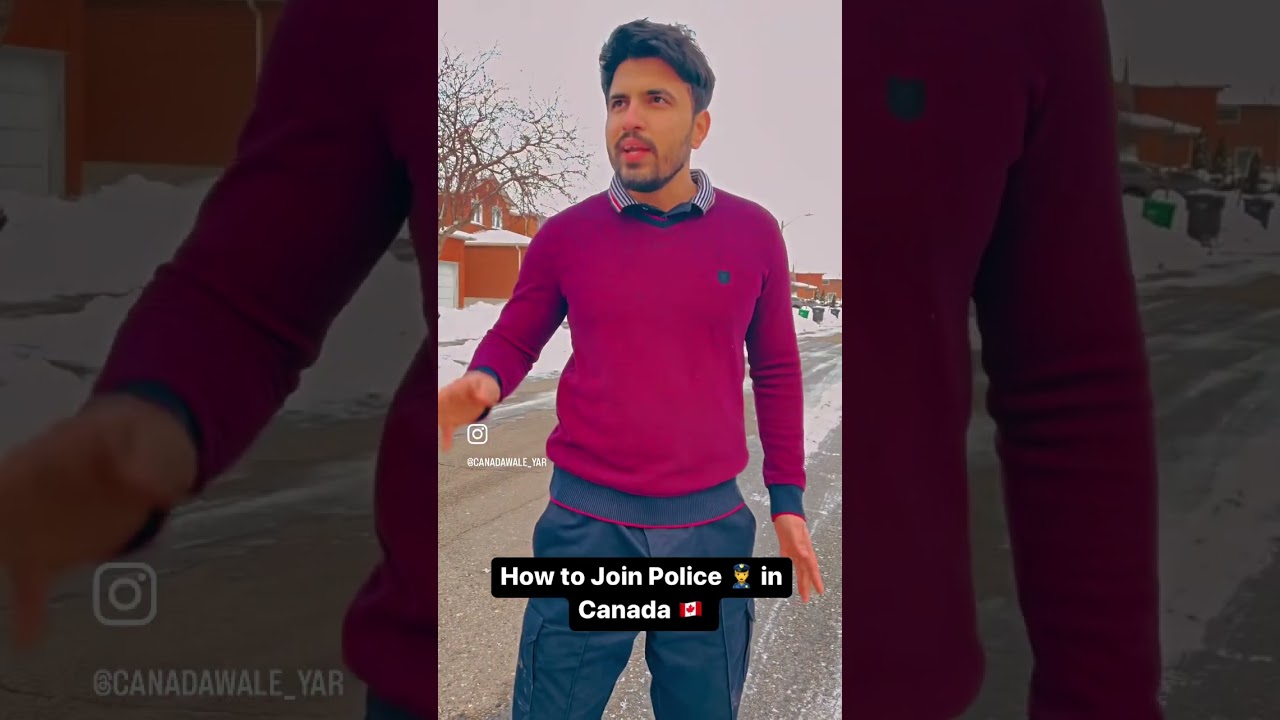 How to join Police in Canada