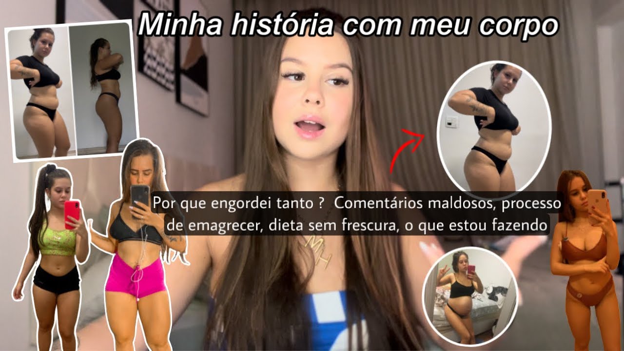 Por que engordei tanto ? Comentários maldosos, dieta, o que estou fazendo.