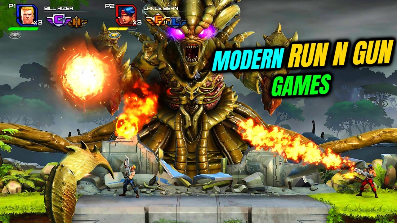 25 Best Of The Best Modern Run N Gun Games That Will Put Your Wallet On Auto-Reload!