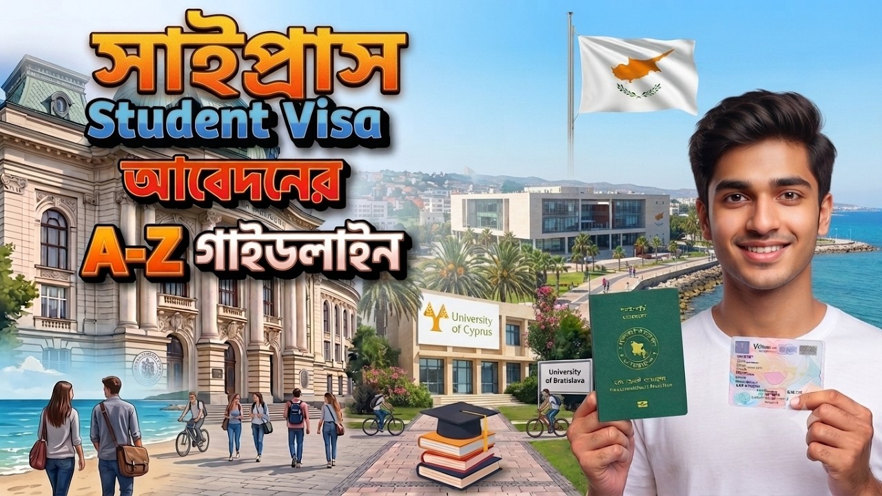 Cyprus Student Visa: বাংলাদেশ থেকে আবেদনের সঠিক পদ্ধতি || (A to Z) Guidelines
