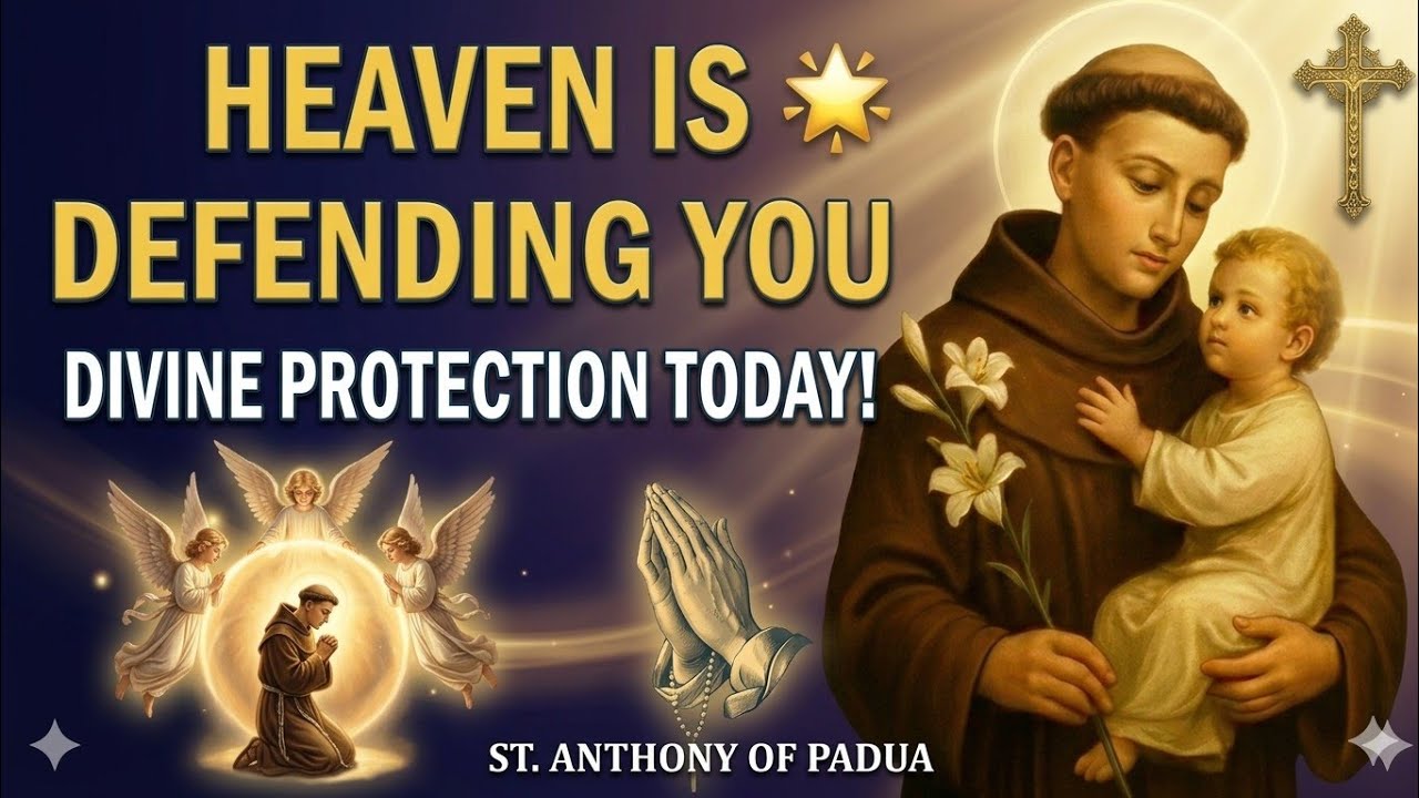 🙏✨URGENT TUESDAY PRAYER TO SAINT ANTHONY – GOD WILL PROTECT YOU FROM EVERY EVIL PLAN✨🙏