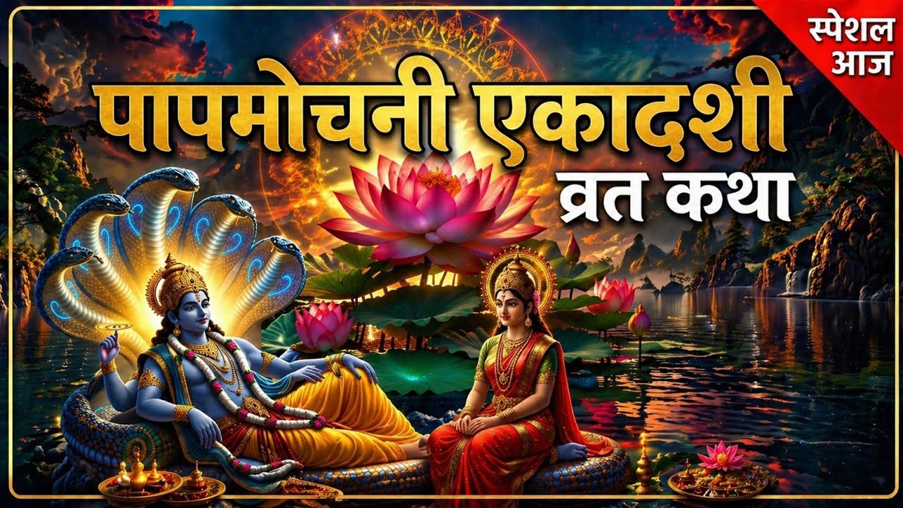 पापमोचनी एकादशी की सम्पूर्ण कथा | सुनने मात्र से मिलती है पापों से मुक्ति #viral #DivineTrueStories 