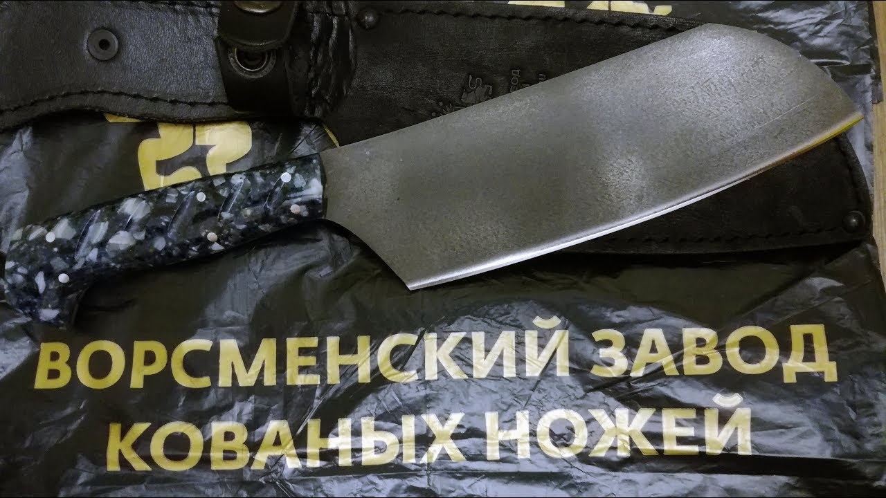 Нужен ли кухонный НОЖ из БУЛАТНОЙ стали, опыт использования ножа из Ворсмы  ручной работы.
