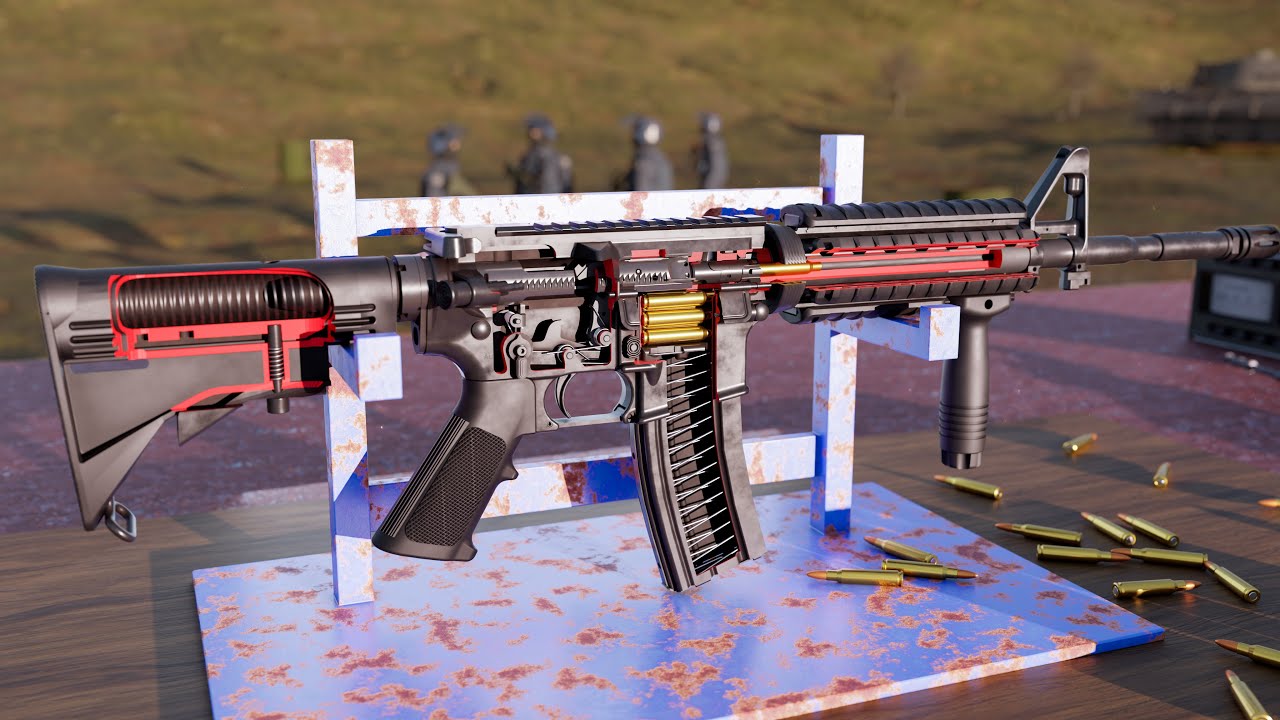 Inside the M4 Rifle: Unveiling the Mechanics of Semi-Automatic Firepowe